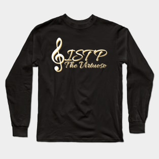 ISTP The Virtuoso MBTI types 13F Myers Briggs personality gift with icon Long Sleeve T-Shirt